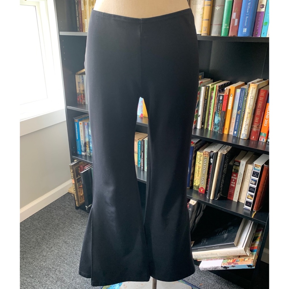 Vintage Black Pull-on Bell Bottoms